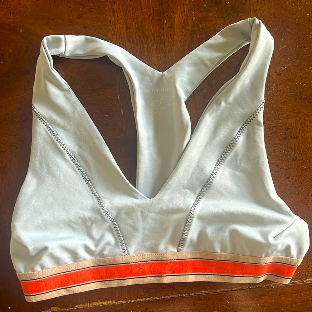 Olympia Activewear gray bathing suit top